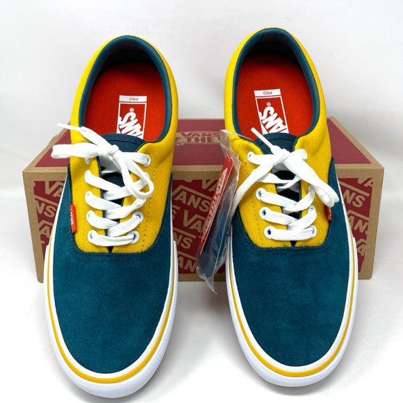 💖MEGA SALE💖VANS Era Pro Prime Atlantic Shoes Women’s Gold Suede VN0A347L0V1 - Picture 3 of 10